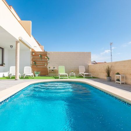Casa Los Tejales With Climatized Private Pool El Médano Zewnętrze zdjęcie