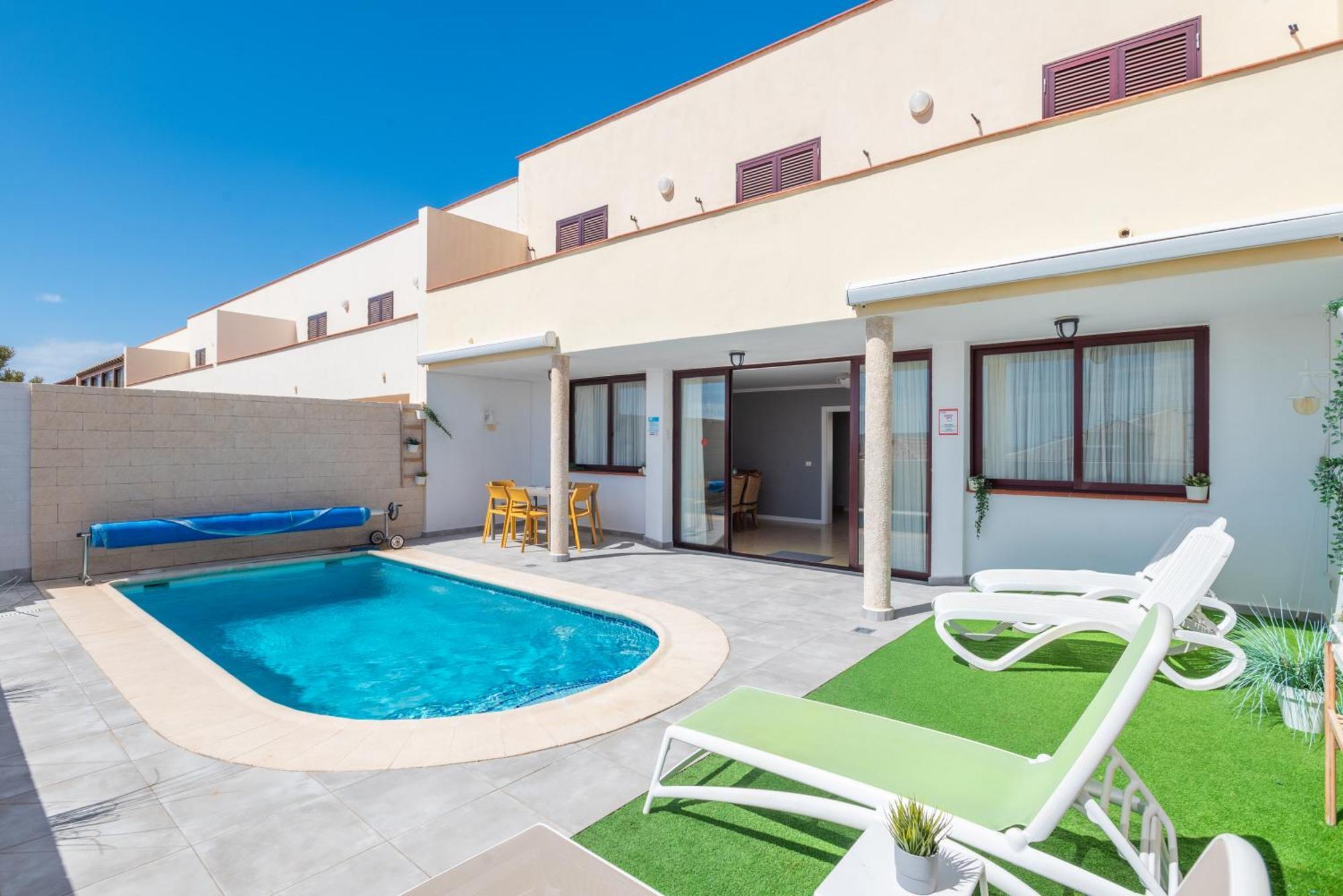 Casa Los Tejales With Climatized Private Pool El Médano Zewnętrze zdjęcie